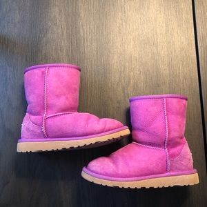 Purple kids Uggs size 1